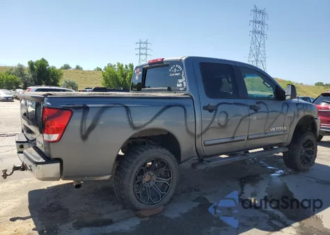 2013 Nissan Titan S из США, поврежденный, VIN 1N6BA0ED4DN304410